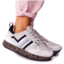 Zapatillas deportivas de mujer Big Star II274297 Gris