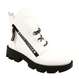 Botas Sergio Leone BT740 Blancas blanco negro