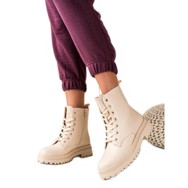 Bestelle Botas clásicas de traper en beige Bestelle Botas clásicas de traper en beige