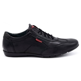 Olivier Zapato casual piel hombre 7097DT negro Olivier Zapato casual piel hombre 7097DT negro