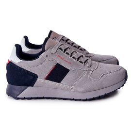 Zapatos Deportivos De Hombre Cross Jeans Gris II1R4008C