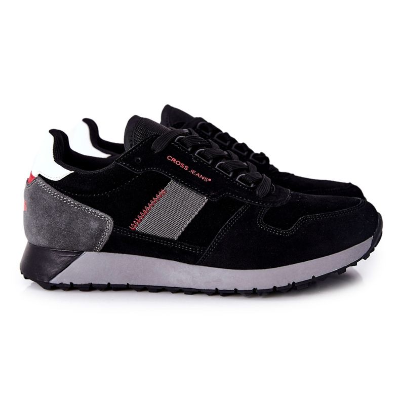 Zapatos Deportivos De Hombre Cross Jeans Negro II1R4009C