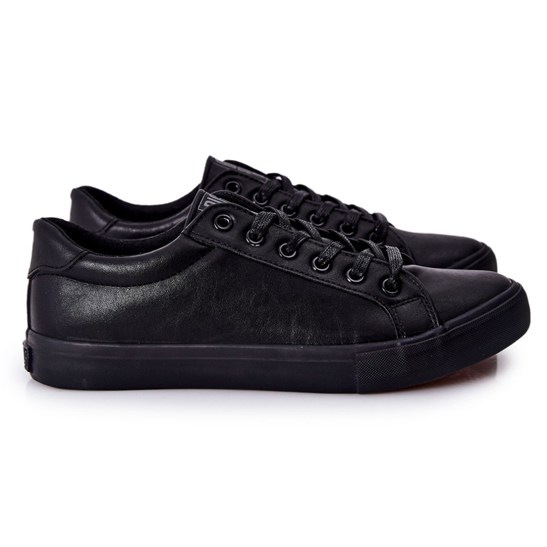 Zapatillas de Piel Big Star II174029 Negro