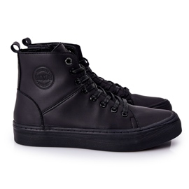 Zapatillas altas para hombre Big Star II174048 Negro