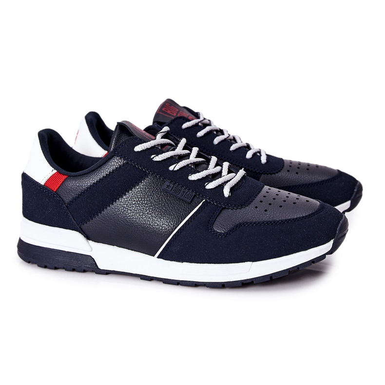 Zapatos Deportivos para Hombre Memory Foam Big Star Navy Blue II174083 azul Zapatos Deportivos para Hombre Memory Foam Big Star Navy Blue II174083 azul