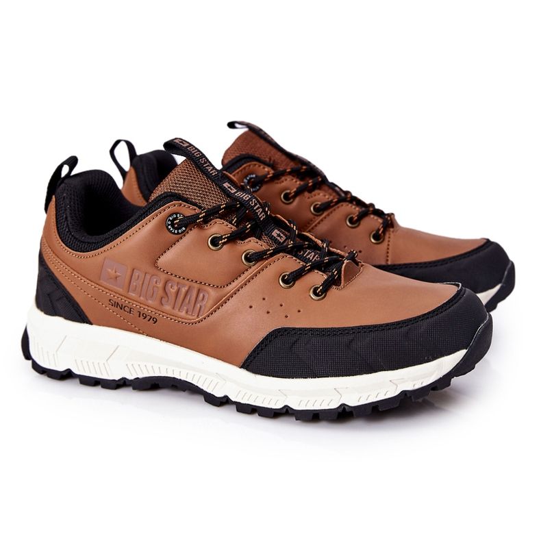 Zapatos deportivos de hombre Big Star Brown II174180 marrón