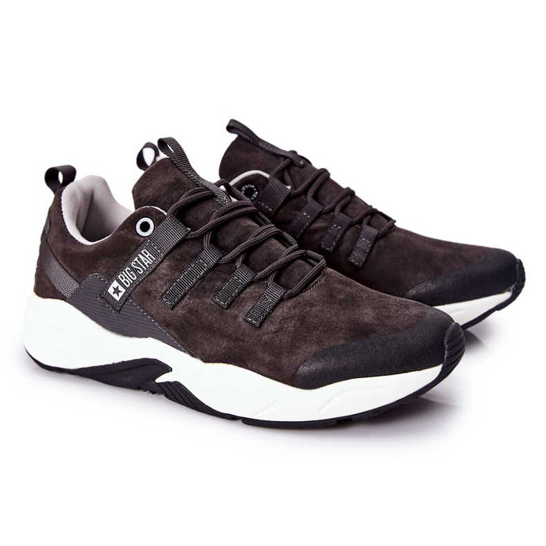 Zapatos deportivos Big Star Memory Foam Grey II174184 gris Zapatos deportivos Big Star Memory Foam Grey II174184 gris