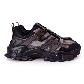 Zapatillas deportivas Big Star Memory Foam II174209 Black negro