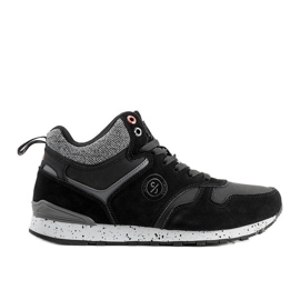 Zapatillas de hombre negras Cross Jeans Merle negro gris