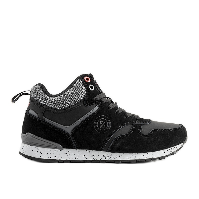 Zapatillas de hombre negras Cross Jeans Merle negro gris