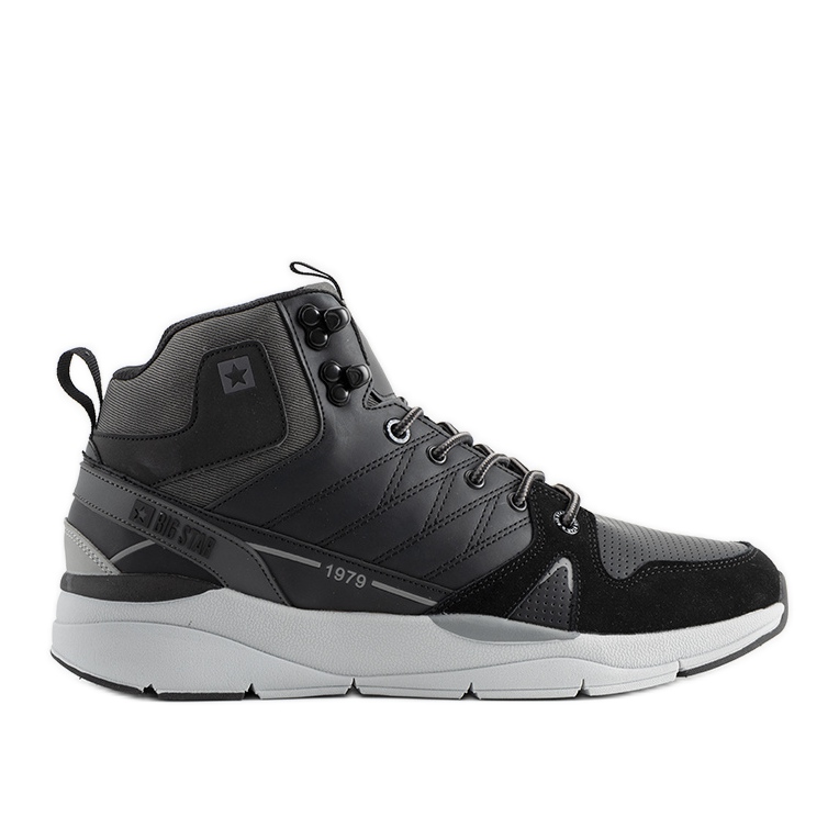 Deportivas de hombre Big Star negras negro
