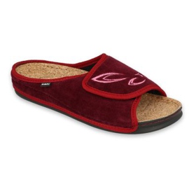 Befado Zapatos de mujer Inblu 155D123 rojo multicolor