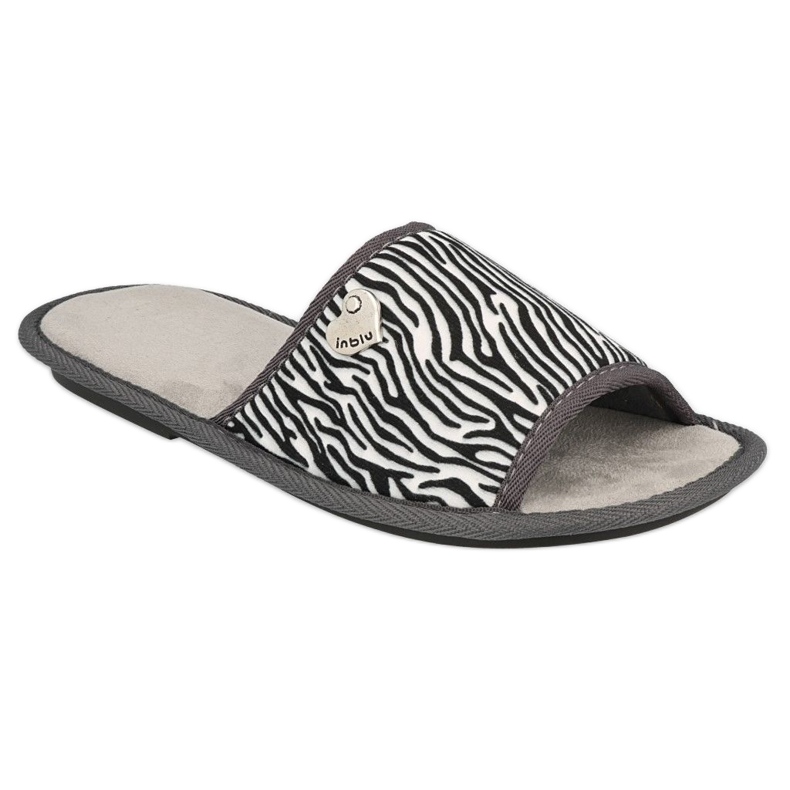 Befado Zapatos de mujer Inblu 155D120 blanco negro