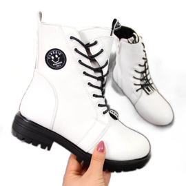 Botas aislantes asimétricas Jr EVE322B blanco