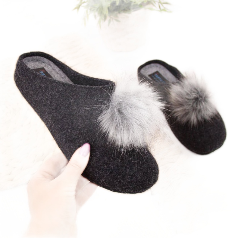 Pantuflas Panto Fino W INT1626A negro