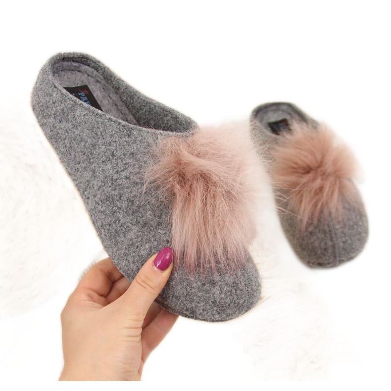 Pantuflas Panto Fino W INT1626B gris
