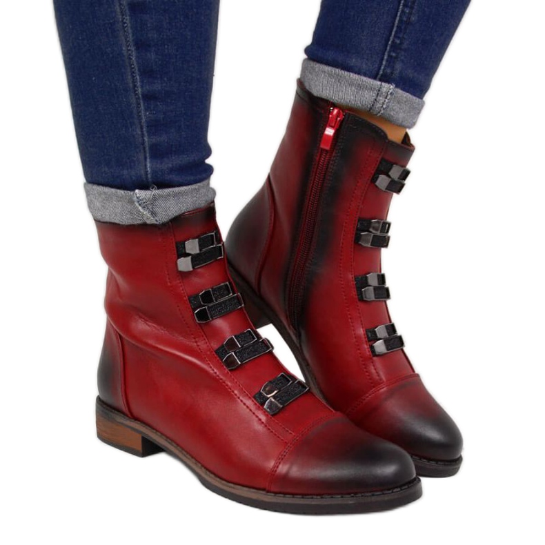 Botas aislantes Jezzi W JEZ260A rojo