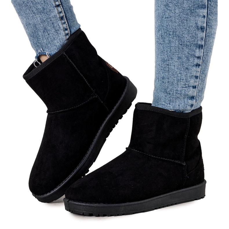 BM Botas de nieve para mujer negras de Nanna negro