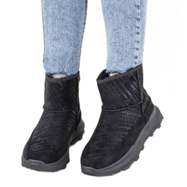 Botas de nieve Crescent de mujer negras negro