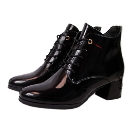 Botines de charol Potocki W WOL32 negro