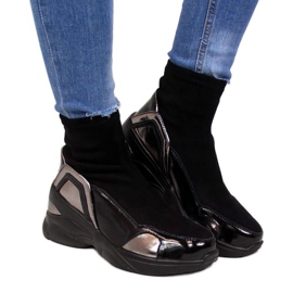 Zapatos de cuña negros de T.Sokolski W SCA140 Zapatos de cuña negros de T.Sokolski W SCA140
