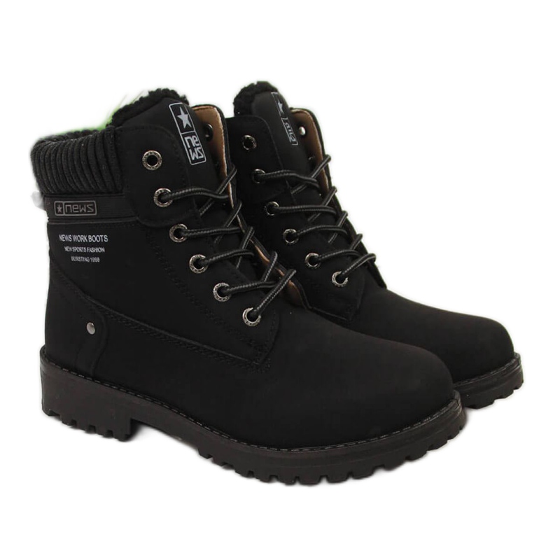Botas con aislamiento de mujer News W EVE317A negro