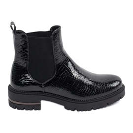 Botines Chelsea negros de Sergio Leone