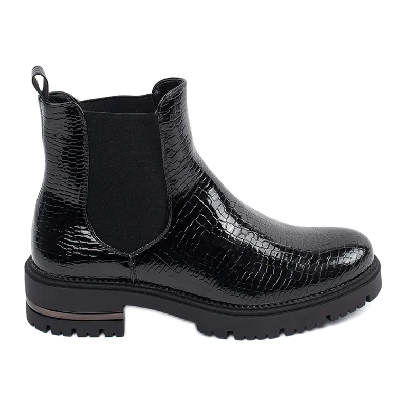 Botines Chelsea negros de Sergio Leone