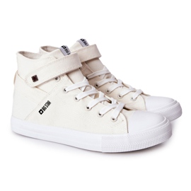 Zapatillas High Big Star FF174140 Blanco crudo
