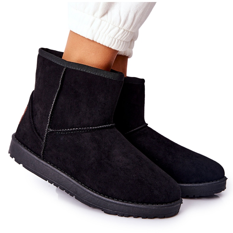 Botas de nieve cálidas negras Vicandi negro