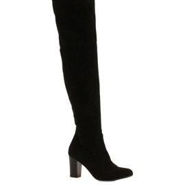 Botas elásticas de mujer Caprice 9-25500-27 044 negro