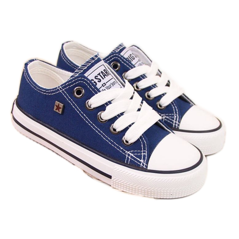 Big Star Jr. FF374202 zapatos azul marino blanco
