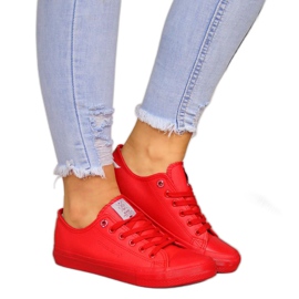 BM Cross Jeans W DD2R4032 zapatos rojos