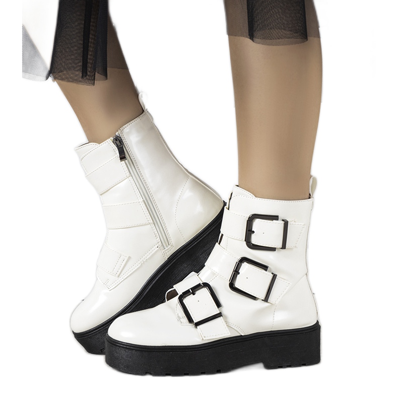 Botines Austin blancos