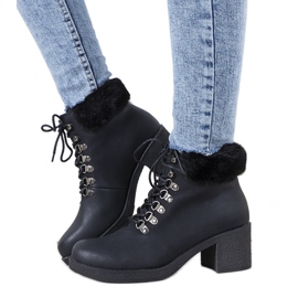 Botas de piel de Loiselle negras negro