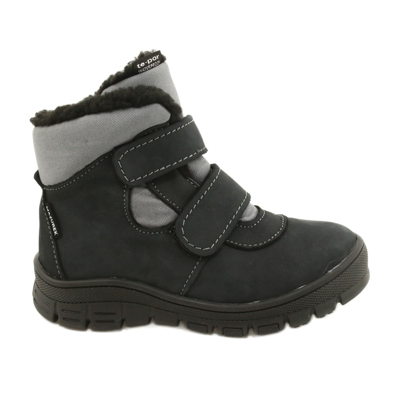 Botas botas con membrana Mazurek 1360 Anthracite negro gris