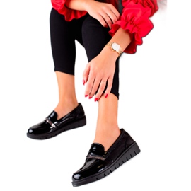 Filippo Zapatos cómodos de piel negro