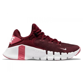 Zapatillas de entrenamiento Nike Free Metcon 4 W CZ0596-669 rojo multicolor