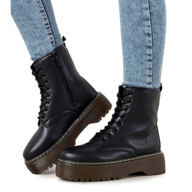 Botas Lebel negras negro