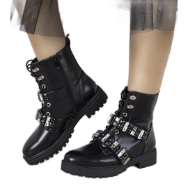 Botas negras de mujer Fifine negro