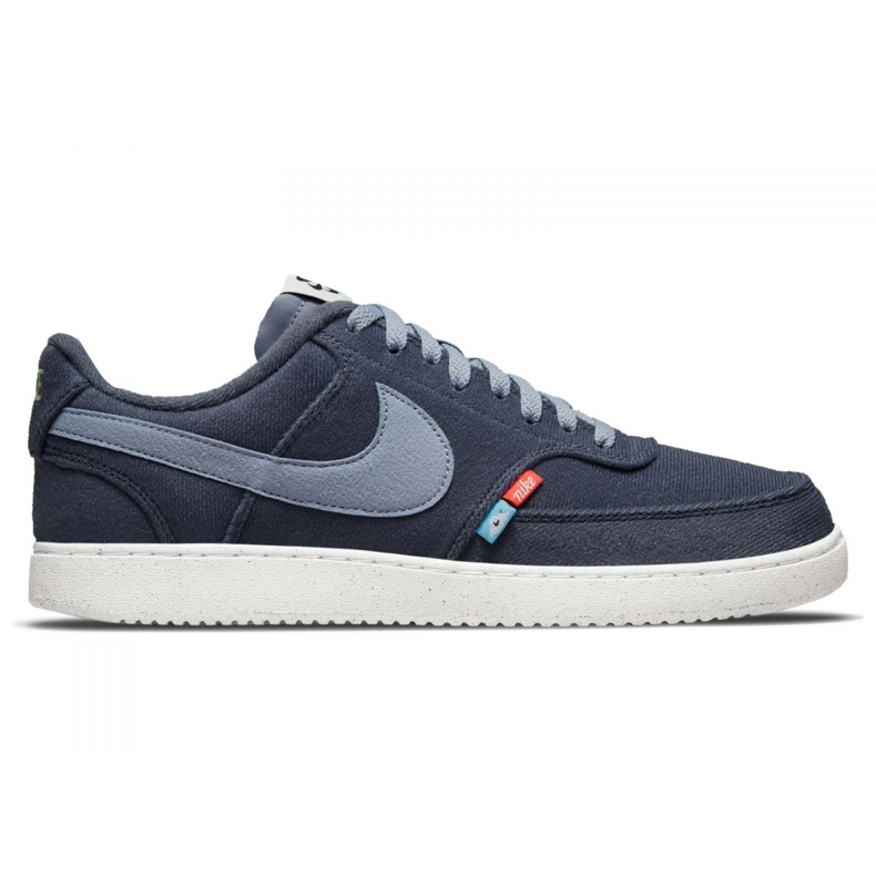 Calzado Nike Court Vision Low Next Nature M DM0836-400 azul marino
