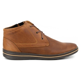 Polbut 339F botas de invierno camel para hombre marrón