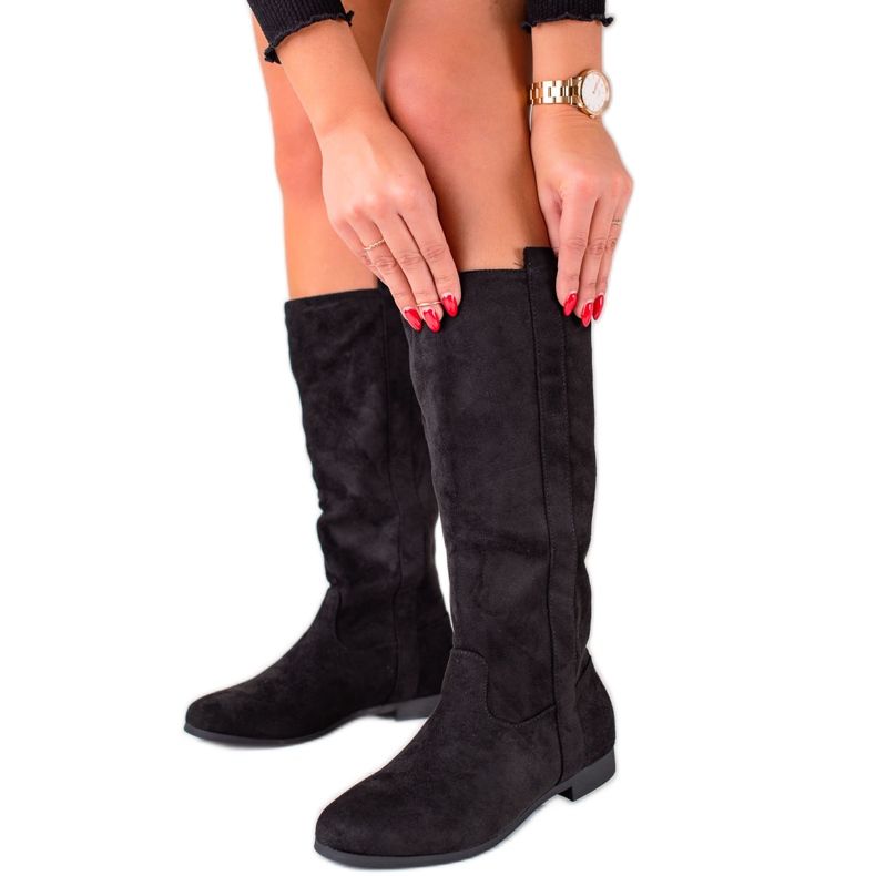 Seastar Botas casuales sin cordones negro