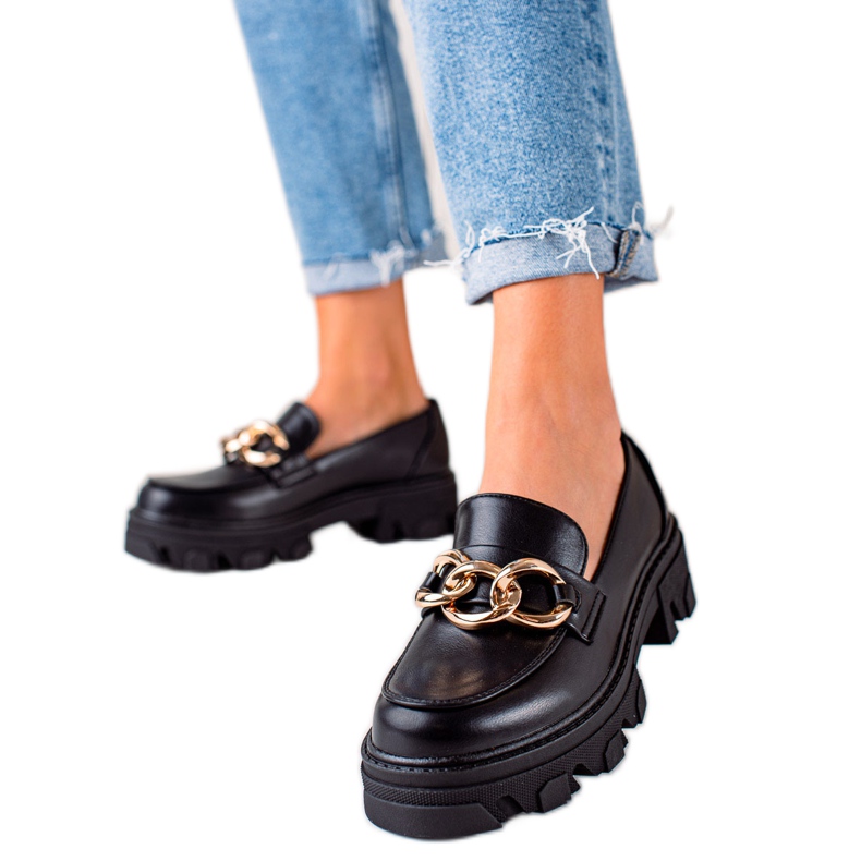 Sweet Shoes Zapatos elegantes en la plataforma negro
