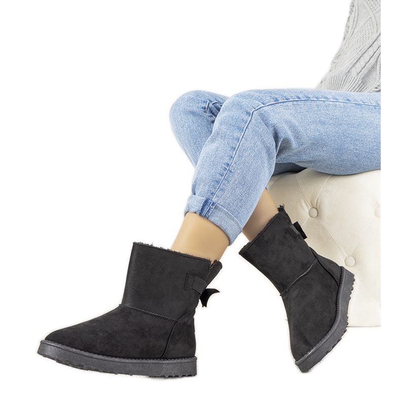 Botas de invierno negras para mujer Cross Jeans Lomeli negro