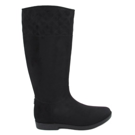 Chanclos de mujer negros negro D62P Negro