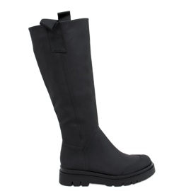 Botas negras de mujer negras QT27P Black negro