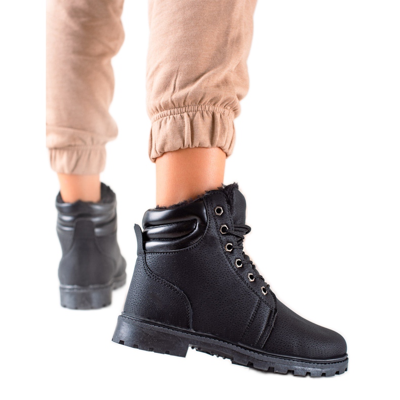 TRENDI Tramperos negros con calentamiento TRENDI Tramperos negros con calentamiento