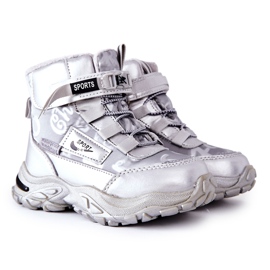 PJ2 Botas cálidas para la nieve Botas plateadas Erila plata PJ2 Botas cálidas para la nieve Botas plateadas Erila plata
