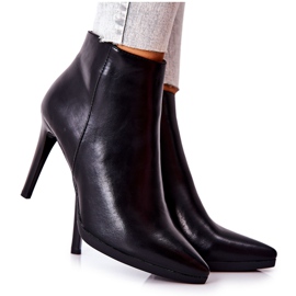 Botas De Mujer Con Tacón Alto Sergio Leone BT501 negro